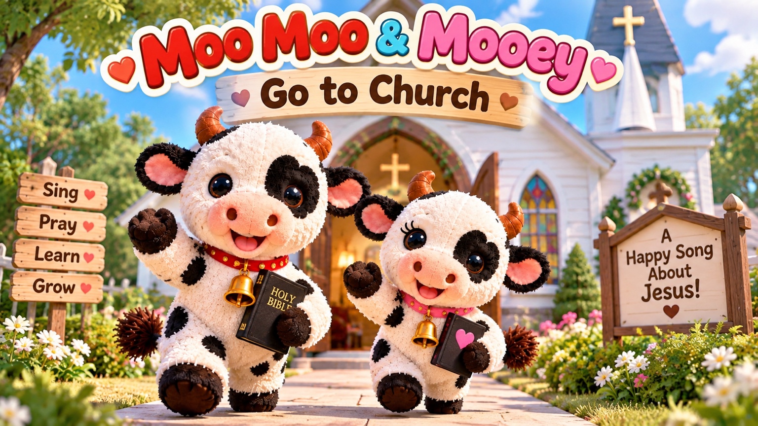 Moo Moo and Mooey Go to Church cover
